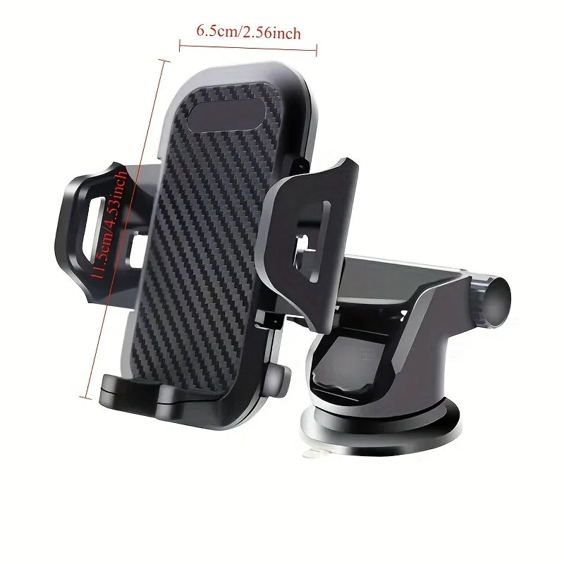 Sucker Car Phone Holder Mount Stand Suction Cup Smartphone Mobile Cell Support in Car Bracket for Iphone Xiaomi Huawei Samsung