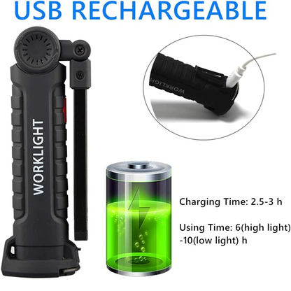 360° Rechargeable Magnetic Work Light