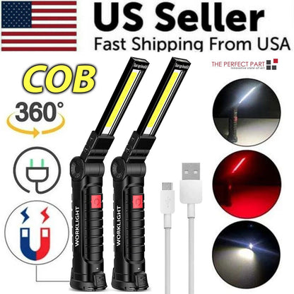360° Rechargeable Magnetic Work Light