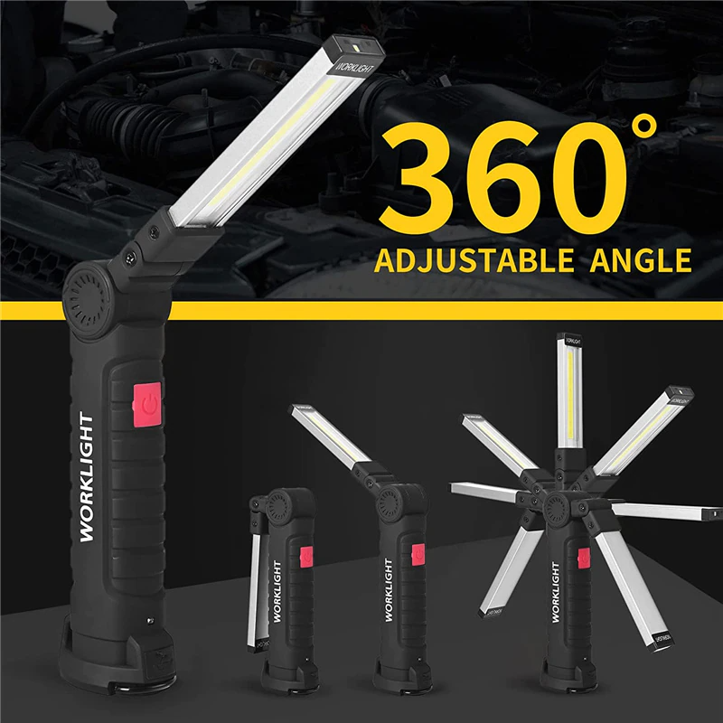 360° Rechargeable Magnetic Work Light